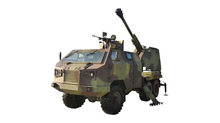 105 mm armoured truck-mounted self-propelled howitzer M09