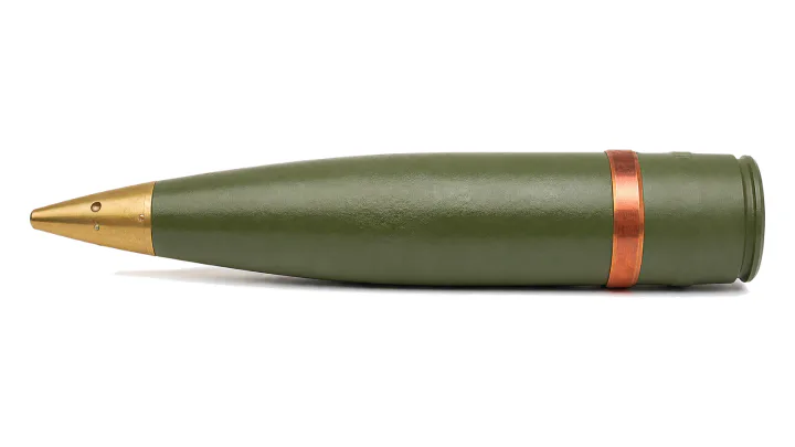105 mm HE ER-BB shell M02