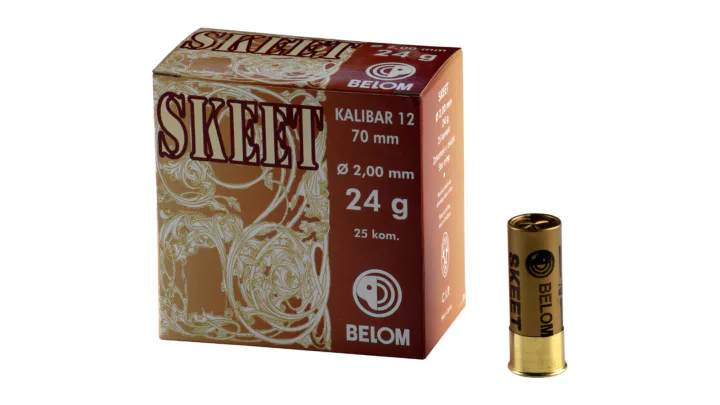 12 gauge sporting shotshell 12/70 SKEET