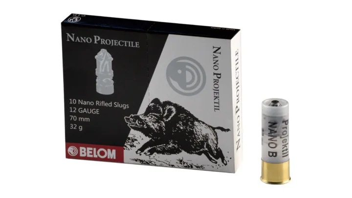 12 and 16 gauge hunting shotshell NANO PROJECTILE