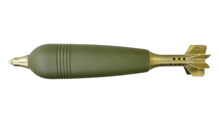 120 mm HE bomb EBT M18