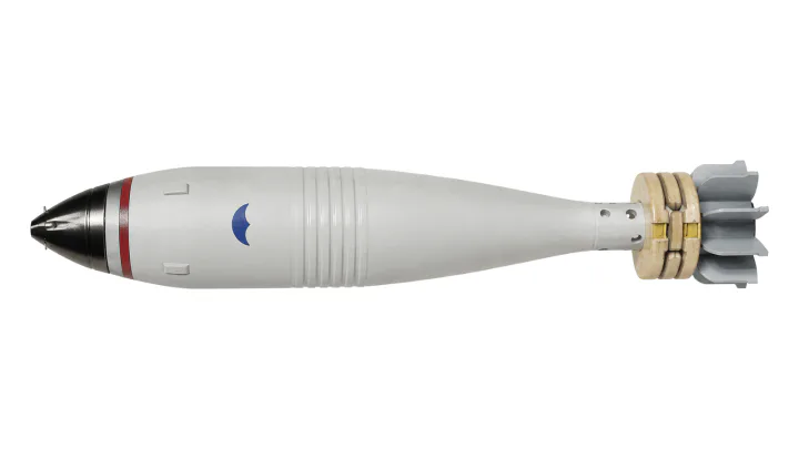 120 mm M87P1 illuminating mortar bomb