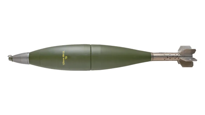 120 mm Mk12L-TB thermobaric mortar bomb