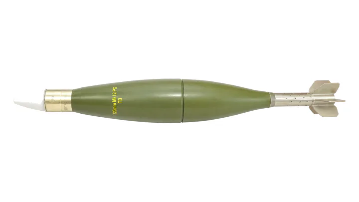 120 mm Mk12PX-TB thermobaric mortar bomb