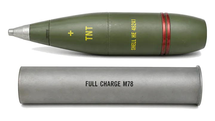 122 mm HE shell 462A1