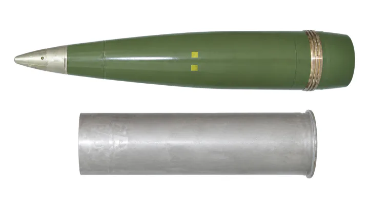 122 mm HE ER-BB shell M10