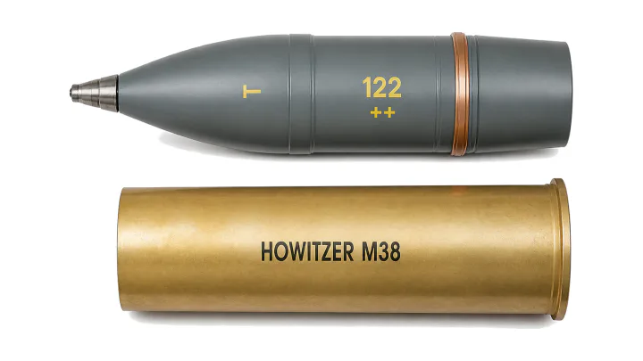 122 mm HE shell TF-462A1 for howitzer M38