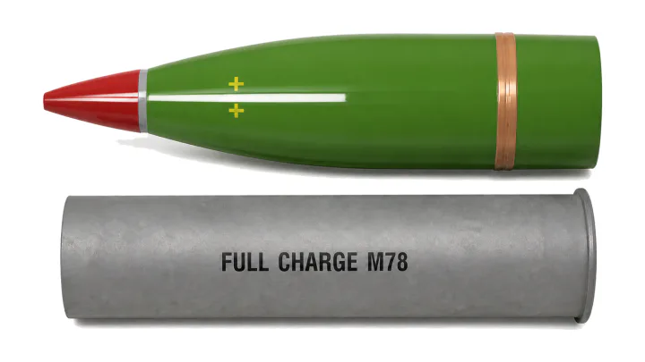 122 mm illuminating shell S-463