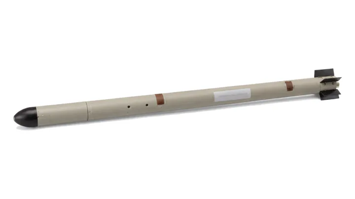 128 mm laser-guided rocket
