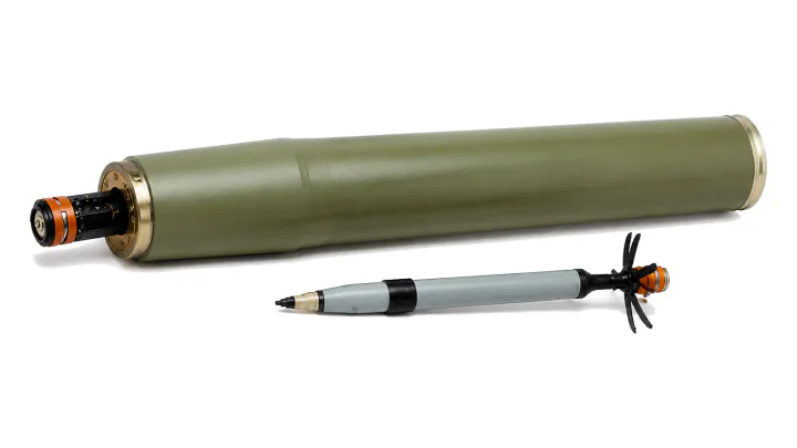 128 mm practice rocket PLAMEN
