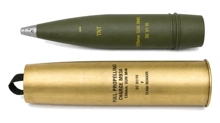 130 mm HE ER-BB shell M93