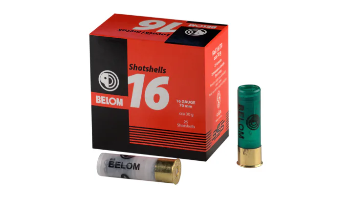 16 gauge hunting shotshell 16/70