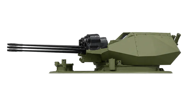 20 mm three-barrel remote controlled weapon station RCWS 20/3