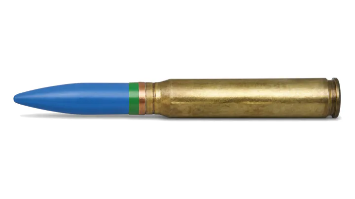 20x110 mm TP-T round for subcalibre training barrels M78 and M79