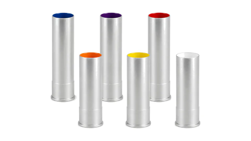 38 mm colour and white smoke cartridge