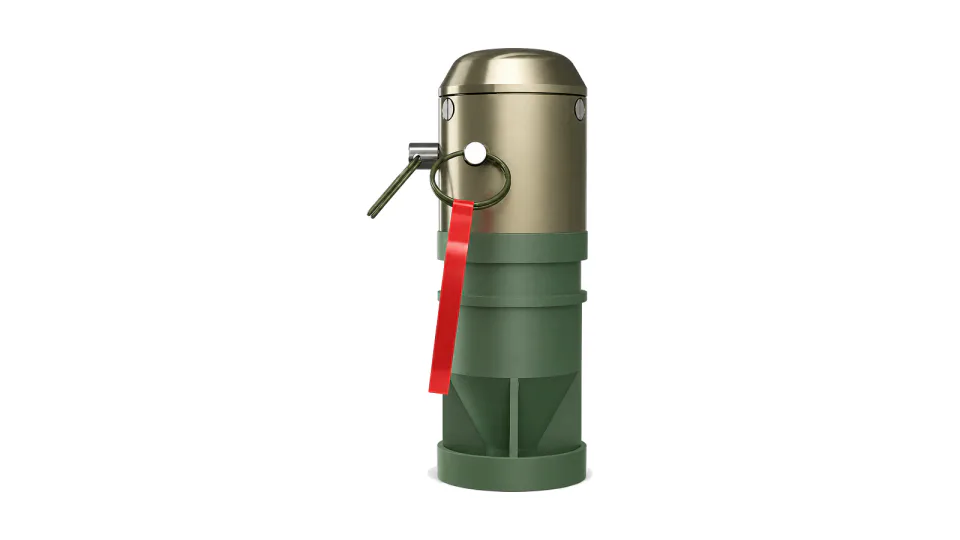 40 mm PFHE bomb M25