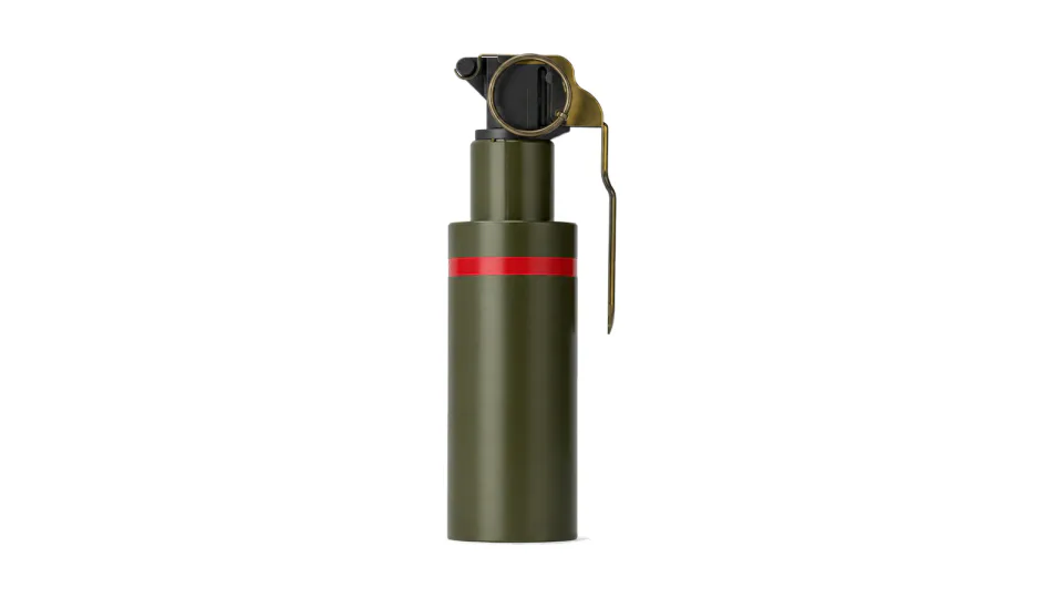 40 mm three-part CS smoke hand grenade