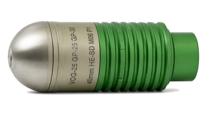 40 mm HE Underbarrel Grenade Round M06