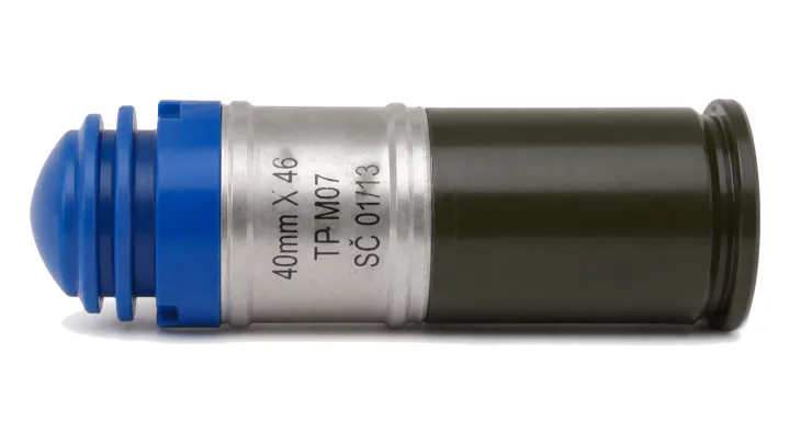 40x46 mm TP M07 practice-marking round