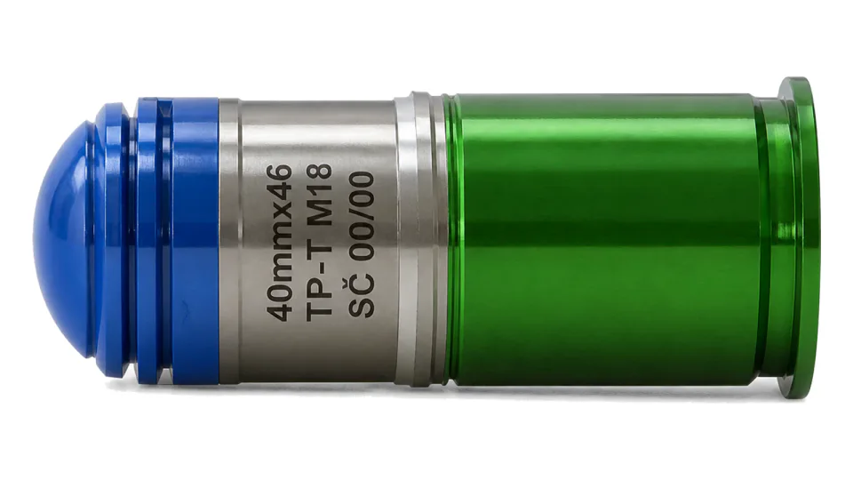 40x46 mm TP-T M18 practice-marking round with tracer
