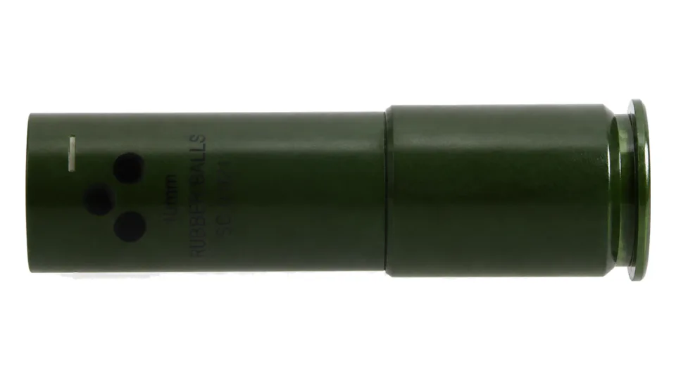 40x46 mm Round with Rubber Balls