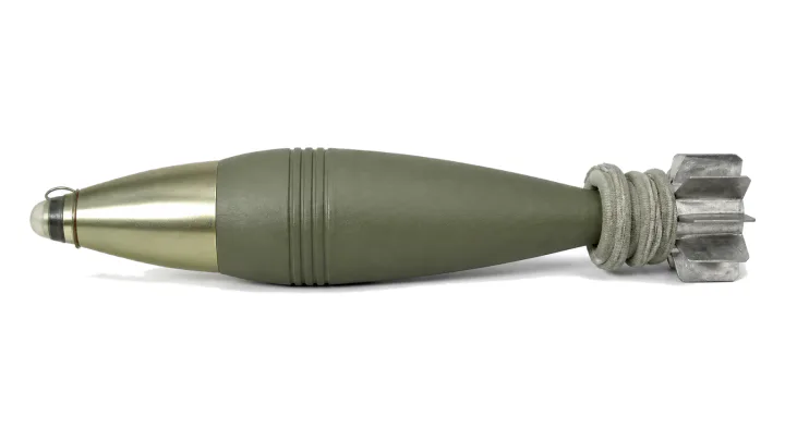 60 mm M08 HE mortar bomb