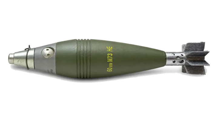 60 mm M73 HE mortar bomb