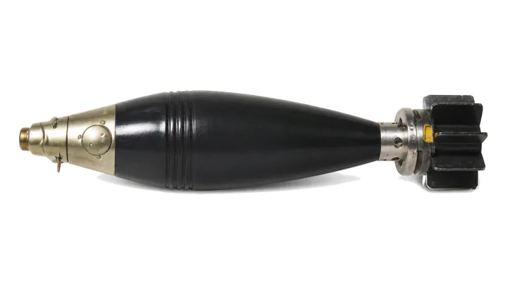 60 mm M73P4 HE mortar bomb