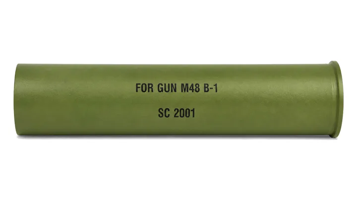 76 mm blank (salute) round for mountain gun M48 B-1