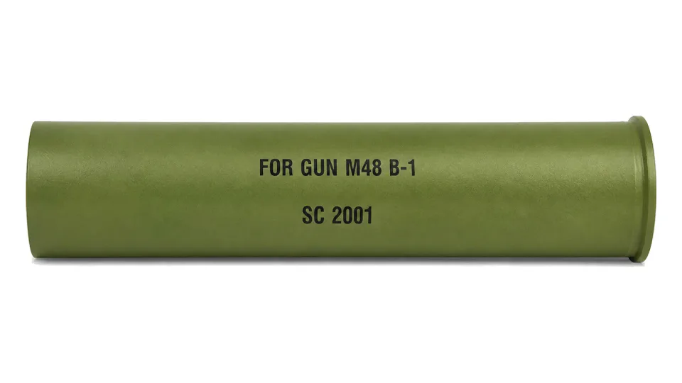 76 mm blank (salute) round for mountain gun M48 B-1