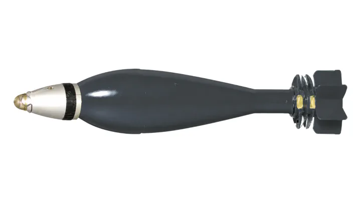81/82 mm M72P3/M74P3 HE mortar bomb