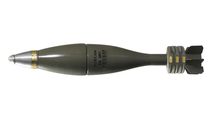 81/82 mm Mk11P1 HE mortar bomb