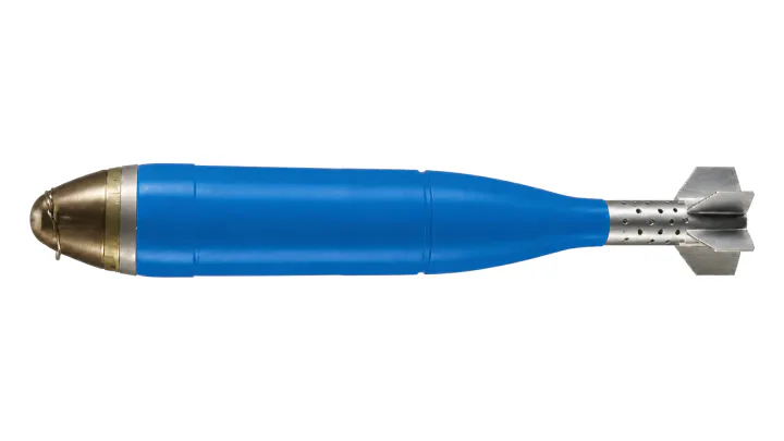 81/82 mm M09 HC smoke mortar bomb