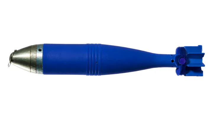 81/82 mm M88P1 HC smoke mortar bomb
