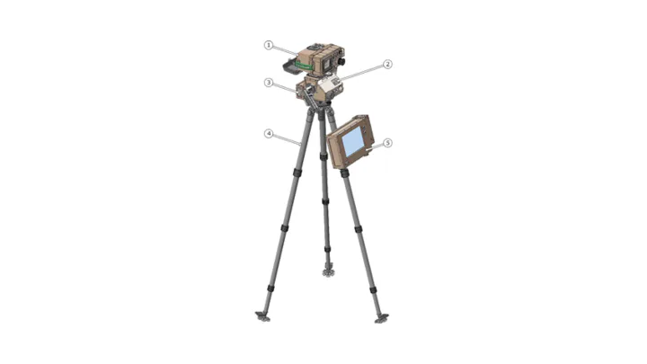AEG artillery electronic goniometer