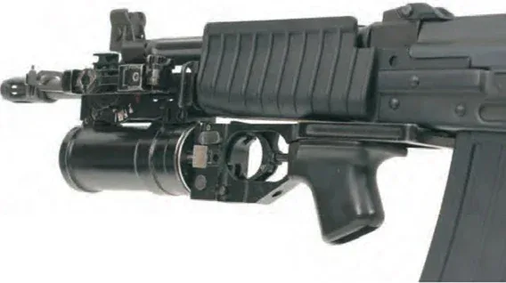 AK M21 S Assault Rifle, with grenade launcher