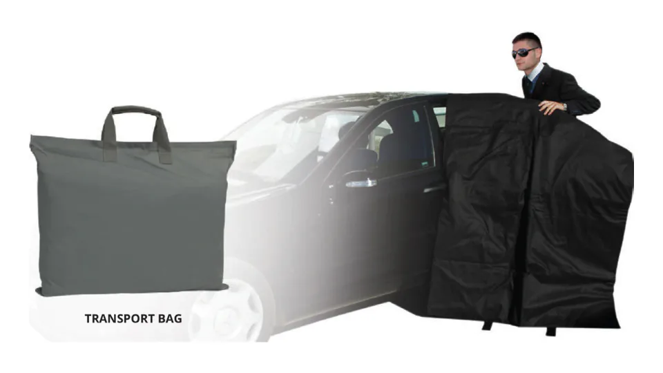 Ballistic blanket, Deployment view