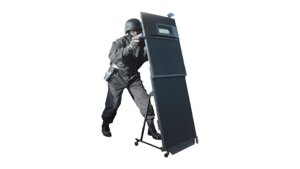 BIG BLOCK ballistic shield, Operational view