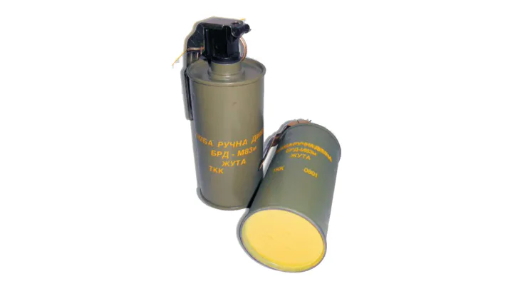 BRD M83 smoke hand grenade