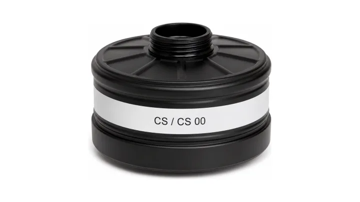 CS riot-control filter