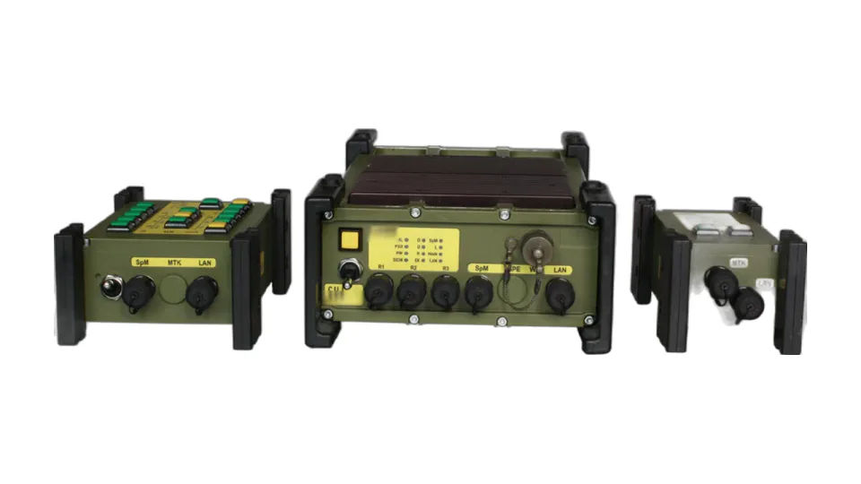 INTERKOM integrated vehicle communication system, opposite side