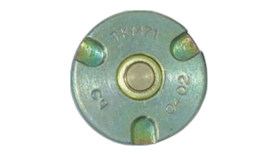 Percussion gun primer KT M71, stamped face