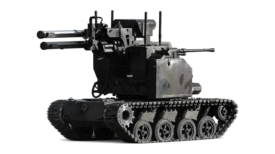 MALI MILOŠ V1 remotely controlled unmanned ground vehicle