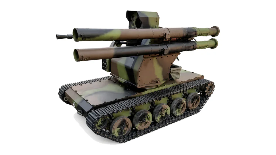MALI MILOŠ V2 remotely controlled unmanned ground vehicle