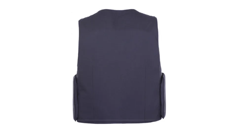 MANAGER formal concealable ballistic vest, Rear view