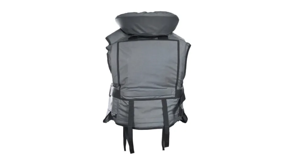 MARINE ballistic life-saving vest, Rear view