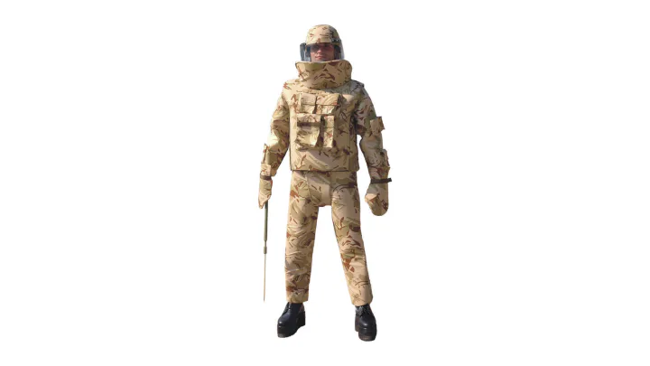 MD-06FB front-body demining suit
