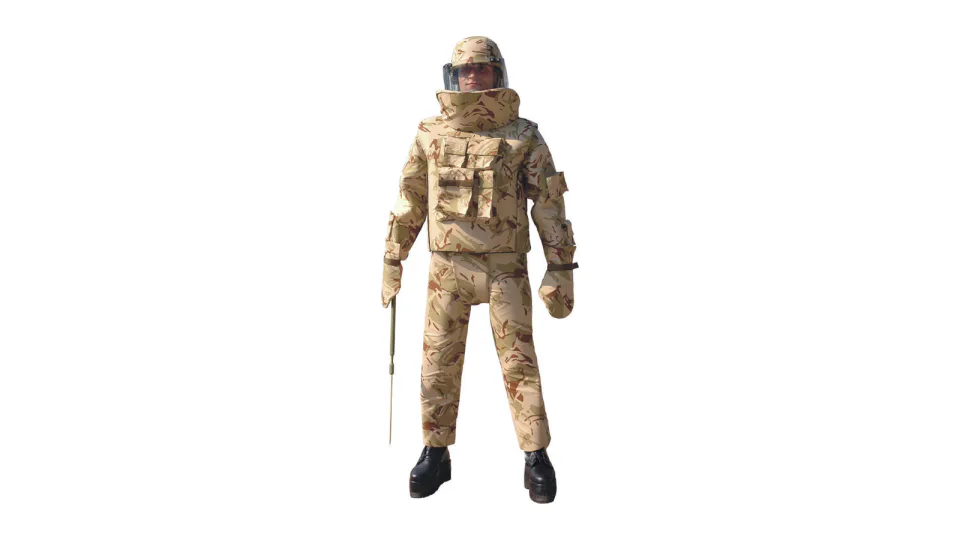 MD-06FB front-body demining suit