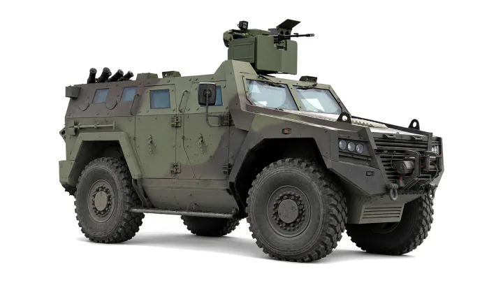 MILOSH 4x4 multirole armoured tactical vehicle