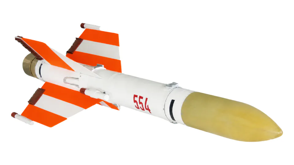 Programmable guided rocket target